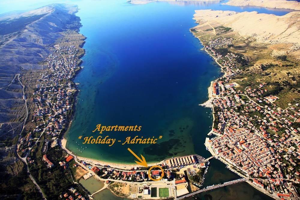 Studio Holiday Adriatic Pag Town Szoba fotó
